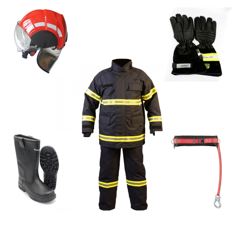 Set complet echipament pompieri